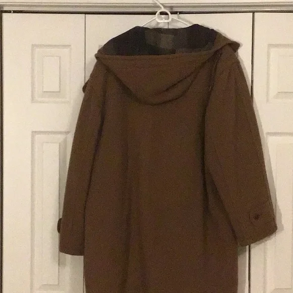 LL Bean Wool Toggle Coat XL - Picture 2 of 4